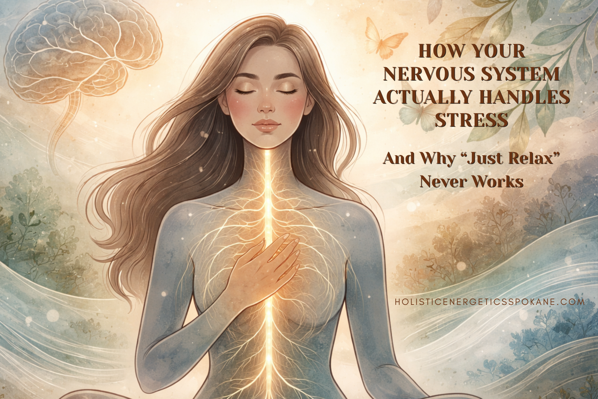 How Your Nervous System Actually Handles Stress (And Why “Just Relax” Never Works)